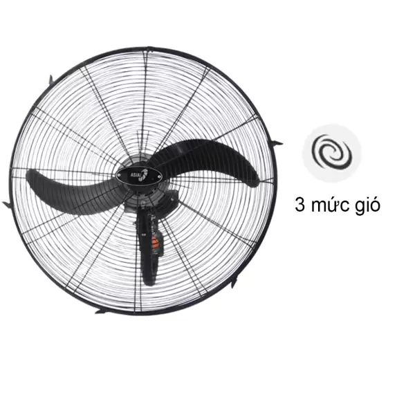 Quạt Treo Công Nghiệp Asiavina L24001-DV0 - Đen